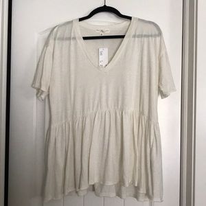 Truly Madly Deeply peplum top